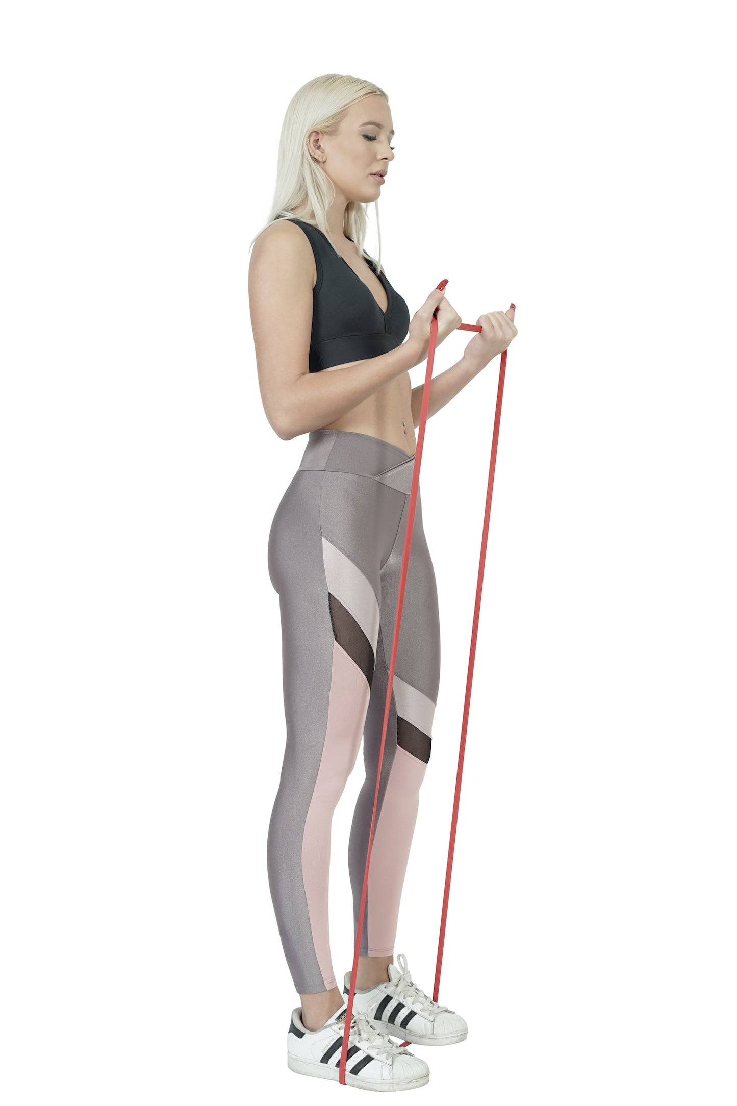 4 Pcs Powerlifting and Pull Up Exercise Resistance Bands